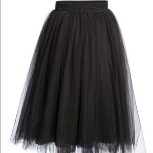COPY - Black Tulle Skirt